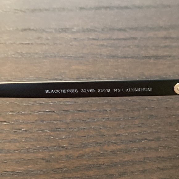 Authentic Christian Dior Black Tie Men Frame. New, never used and stunning. - Picture 3 of 6